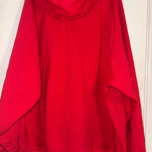 Vintage Nike LA Clippers Red and Navy Hoodie 2XL - Picture 7 of 9